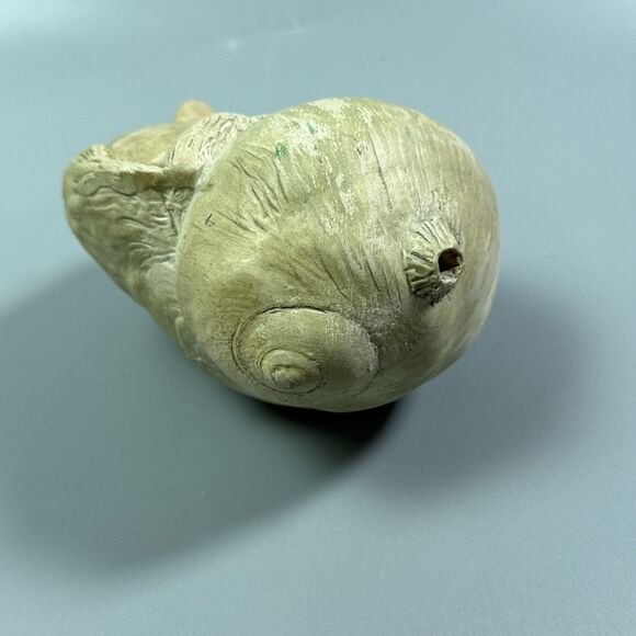 Art Sculpture Woman’s Face In Gastropod Shell  Handmade Signed B. Bond 1981 - Picture 2 of 8